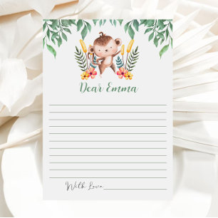 Remerciements Wild ONE Anniversaire heure de fête Capsule Carte