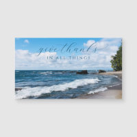 Remerciez le Magnet photographique de plage inspir