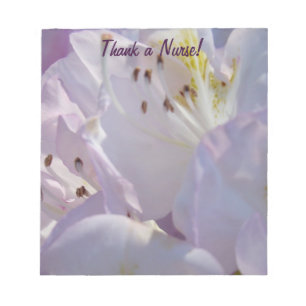 Remerciez une infirmière ! bloc-notes Pastel Rhodi