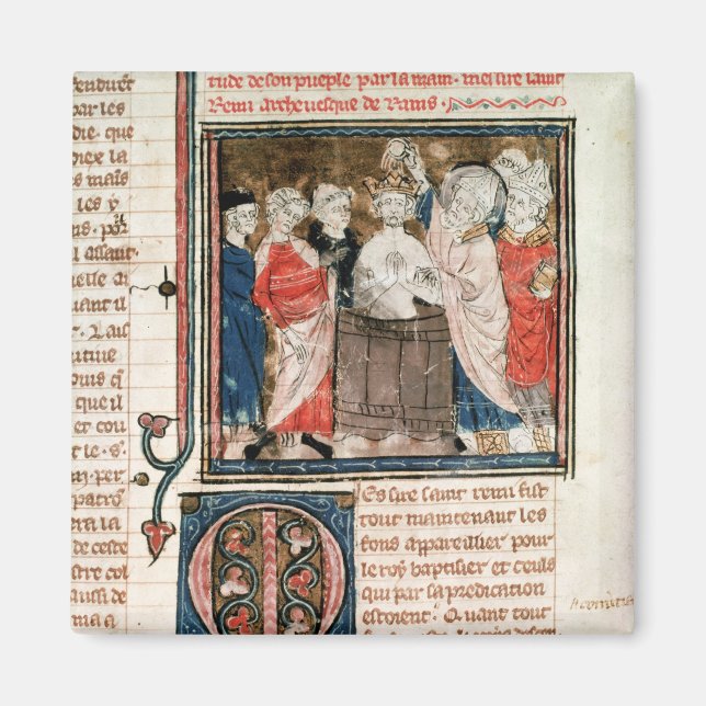 Remigius Bischof von Rheims Magnet (Vorne)