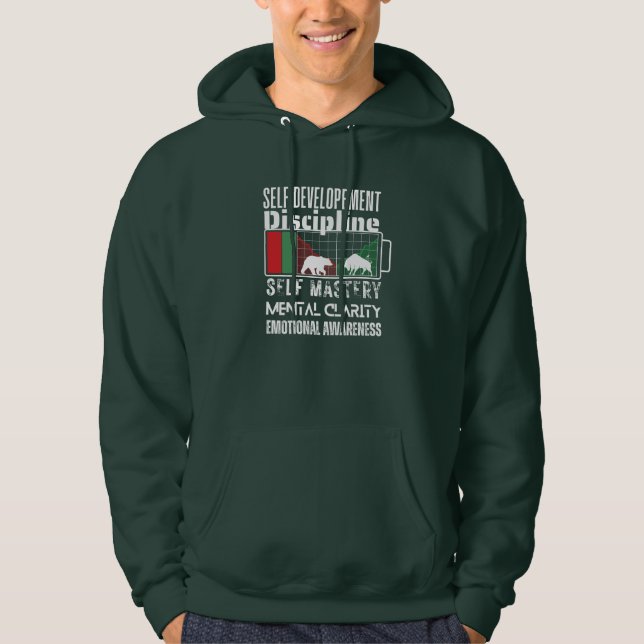 Reminder and motivation | Forex mindset Hoodie (Vorderseite)