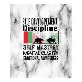 Reminder and motivation | Forex mindset | Marble Fotodruck