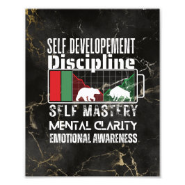 Reminder and motivation | Forex mindset | Marble Fotodruck