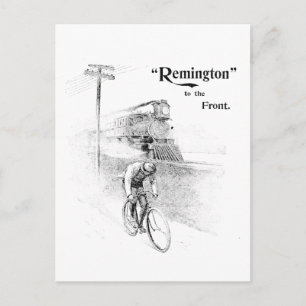 Remington Fahrräder Postkarte