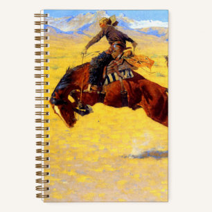 Remington Old West Pferd und Cowboy Notizbuch