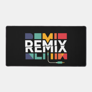 Remix Audio   Graphisme Géométrique Rétro Musique 