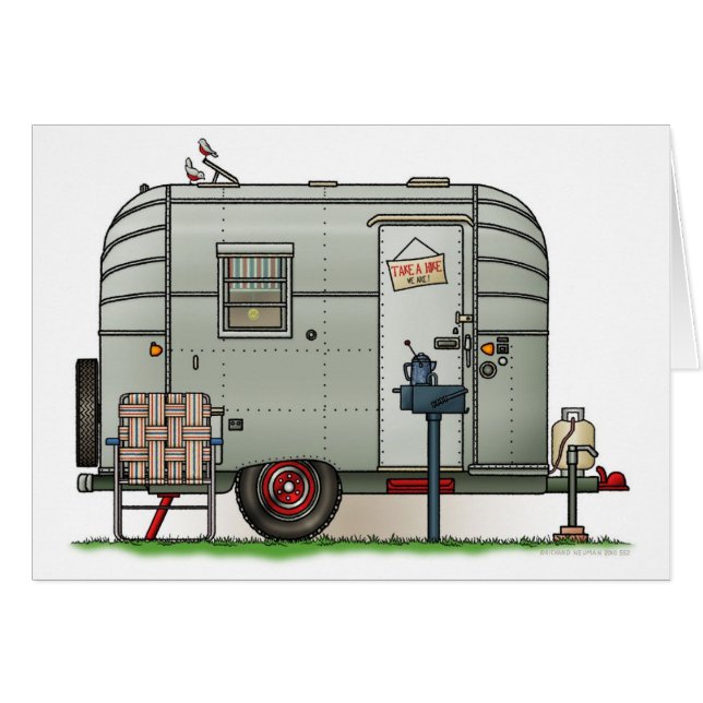 Remorque de campeur d'Avion (Devant horizontal)