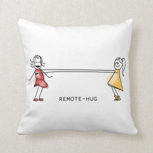 Remote-Hug Kissen