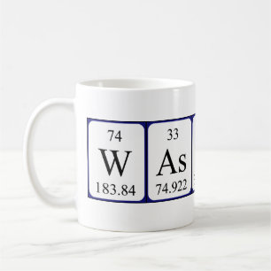 Remplacer la tasse de mots de table périodique