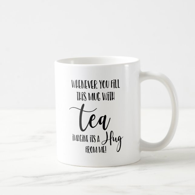remplir cette tasse de thé, imaginez que c'est un  (Droite)