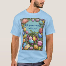 Remplissez Votre Panier Avec Joy T-Shirt Pâques (B