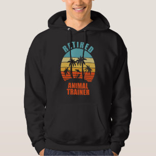 Remüde Animal Trainer Funny Animal Happy Retireme Hoodie
