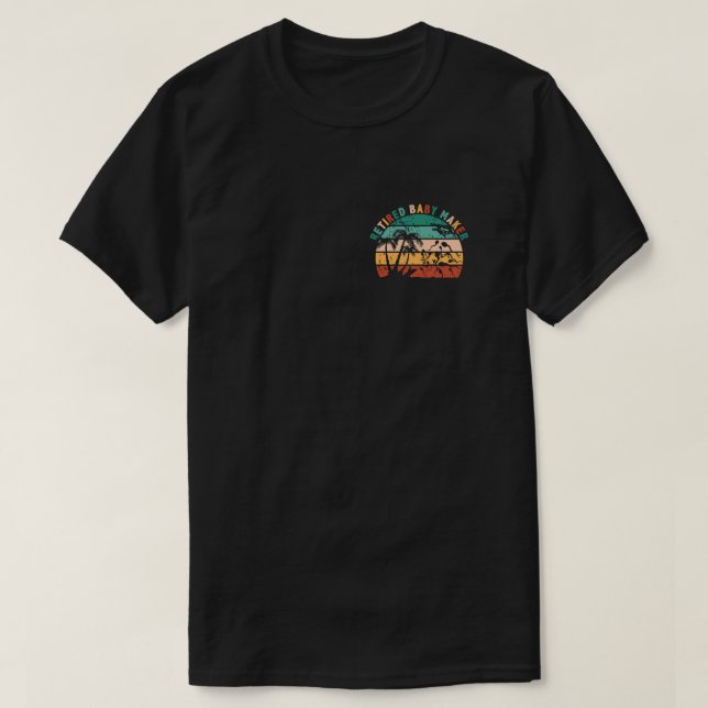 Remüde Baby Maker Post Vasektomie T-Shirt (Design vorne)
