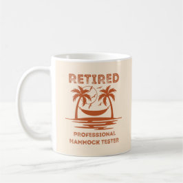 Remüde Beruflich Hammock Tester Funny Remüde Kaffeetasse