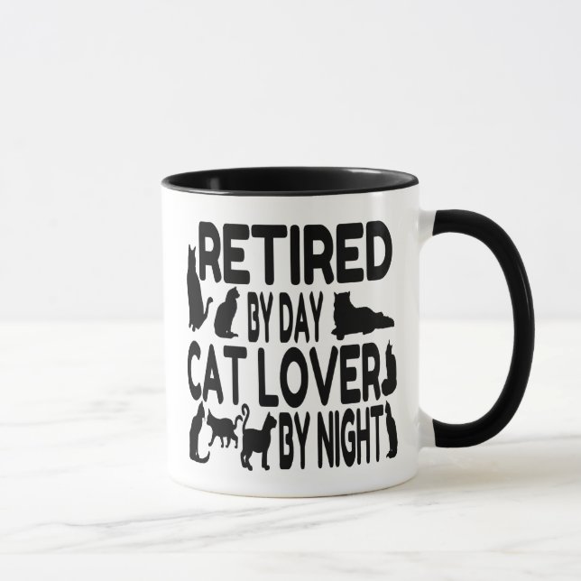 Remüde Cat Lover Tasse (Rechts)