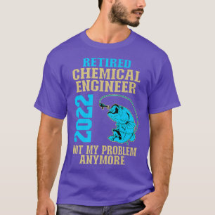 Remüde Chemiker Ingenieur 2022 Fishing Lover Retir T-Shirt