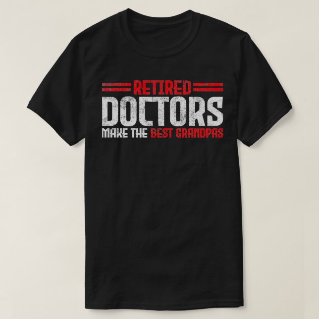 Remüde Doctor Grandpa T-Shirt (Design vorne)