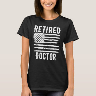 Remüde Doctor Profession American Flag T-Shirt