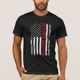 Remüde Doctor USA Distressed Flag T-Shirt