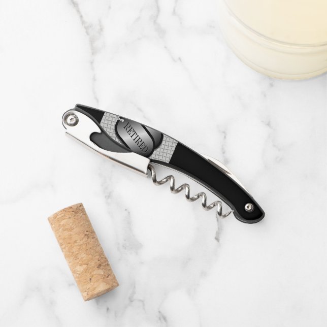 Remüde Dog Tag Kellnermesser (Vorderseite)