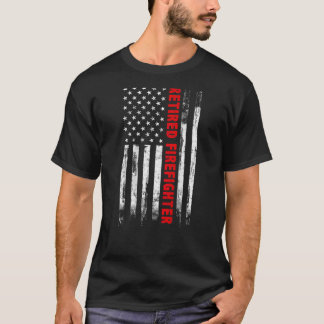 Remüde Firefighter Thin Red Line American Flag Gi T-Shirt