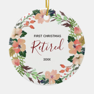 Remüde Floral Erster Weihnachtsschmuck