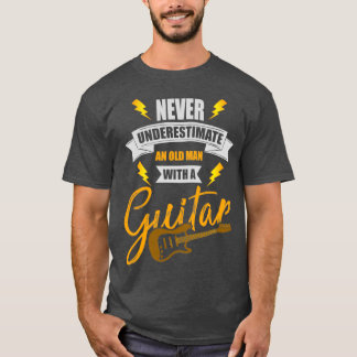 Remüde Gitarrist spielt Gitarre T-Shirt