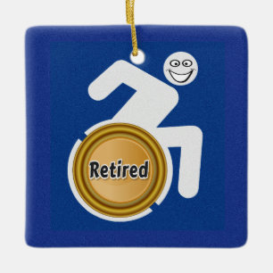 Remüde Handicapped Keramikornament