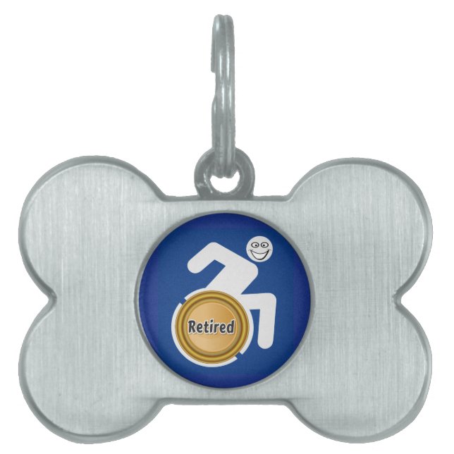 Remüde Handicapped Tiermarke (Vorderseite)
