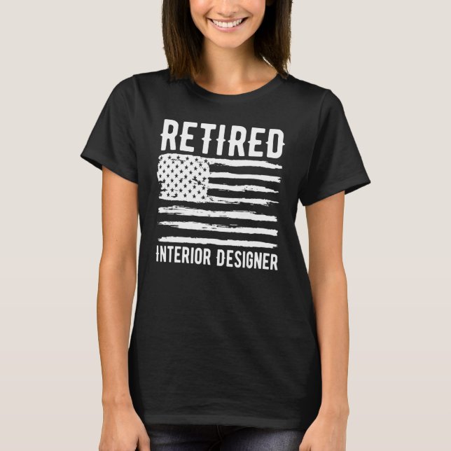 Remüde Internist Professionals American Flag T-Shirt (Vorderseite)