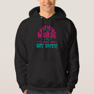 Remüde Krankenschwester Diese Legende ist jetzt au Hoodie