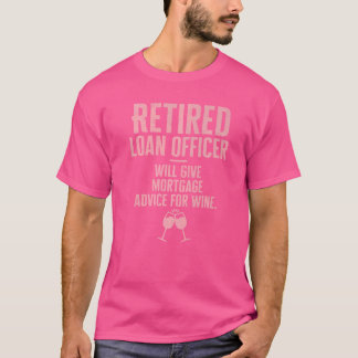 Remüde Kreditberater gibt Hypothekenberatung T-Shirt