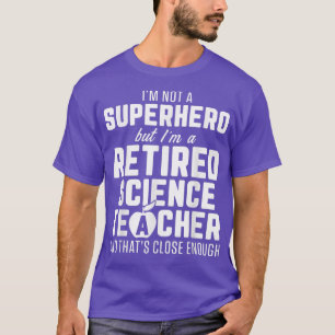 Remüde Lehrerin für Wissenschaft genug Schulruhest T-Shirt