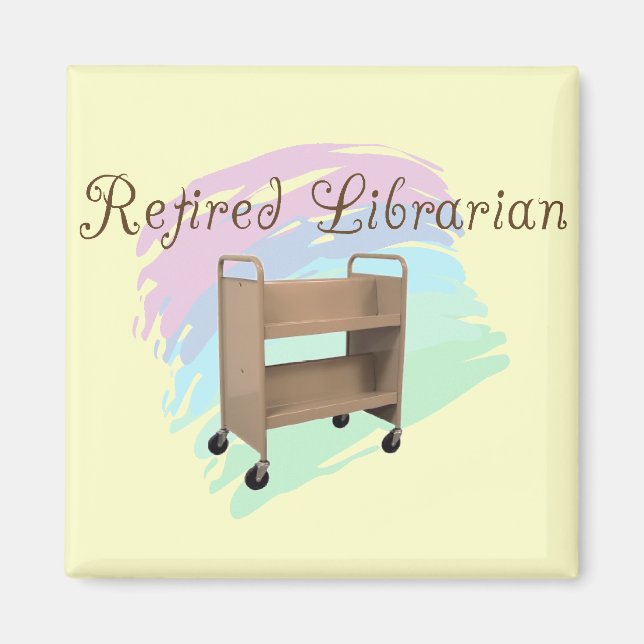 Remüde Librarian EMPTY CART Magnet (Vorne)