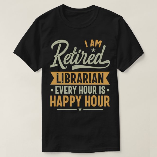 Remüde Librarian Gift Ideen Librarian Remüde Gif T-Shirt (Design vorne)