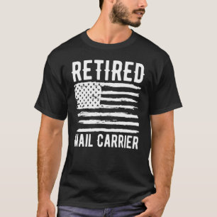 Remüde Mail Carrier Professional American Flag T-Shirt
