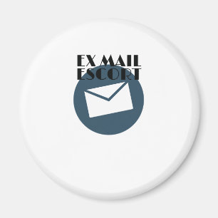 Remüde Mailman Ex Mail Escort Mail Carrier Magnet