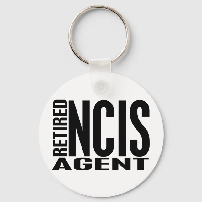 Remüde NCIS Agent Schlüsselanhänger (Vorderseite)