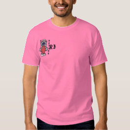 Remüde Nurse besticktes Shirt