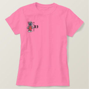 Remüde Nurse besticktes Shirt