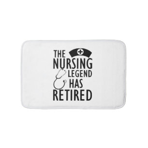 Remüde Nurse - Die legendäre Pflege hat sich b Badematte