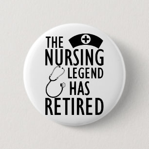Remüde Nurse - Die legendäre Pflege hat sich b Button
