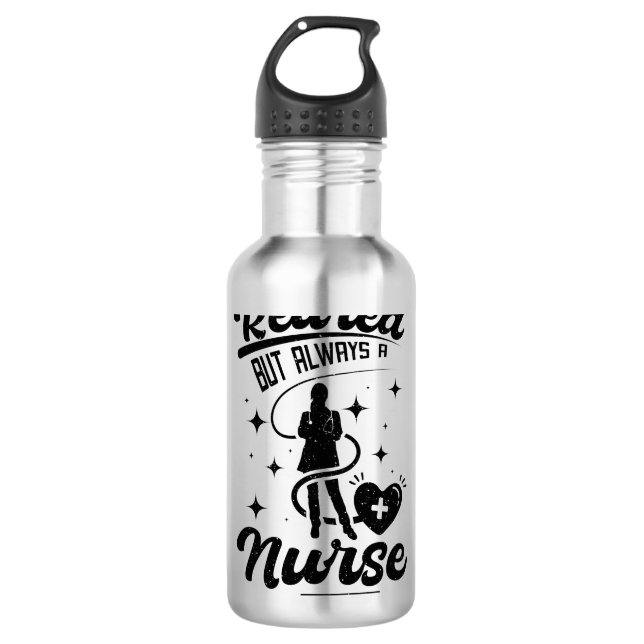 Remüde Nurse Edelstahlflasche (Vorderseite)
