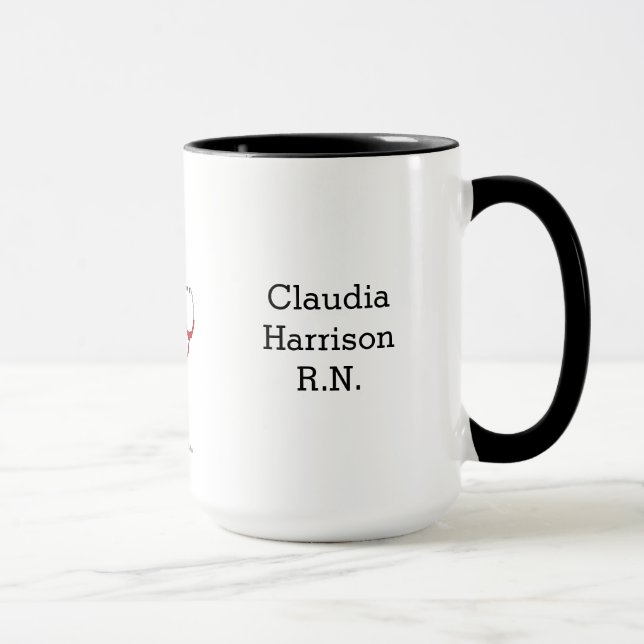 Remüde Nurse Tasse (Rechts)