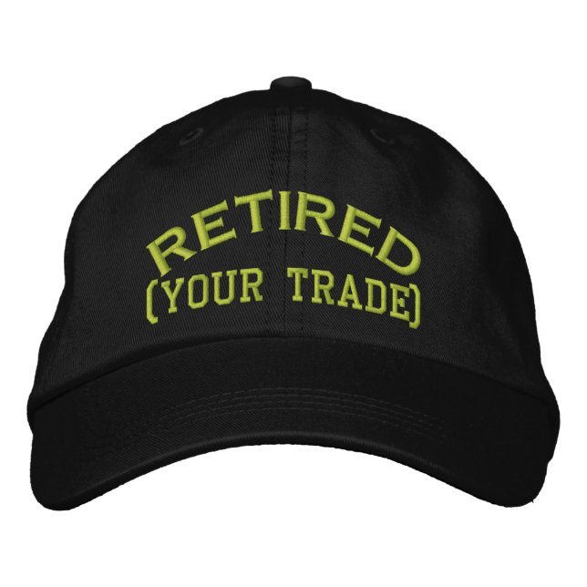 Remüde Personalisieren Sie es! bestickte Hülle Bestickte Baseballkappe (Vorderseite)