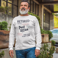 Remüde Postarbeiter Rentirement Mailman Funny