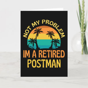 Remüde Postman nicht mein Problem mehr Karte