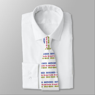 Remüde und Lovin' It Neck Tie Krawatte