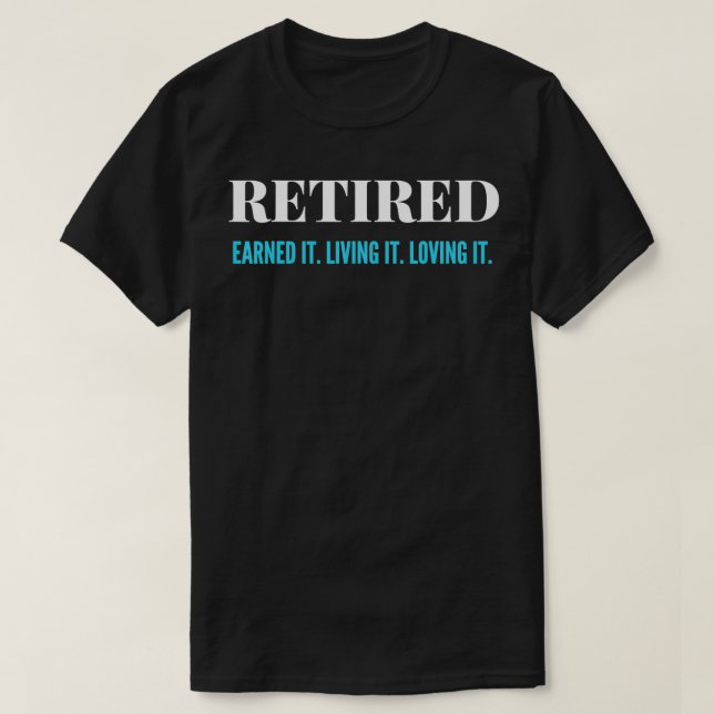 Remüde verdient es leben es liebt es lustig Niedli T-Shirt (Design vorne)