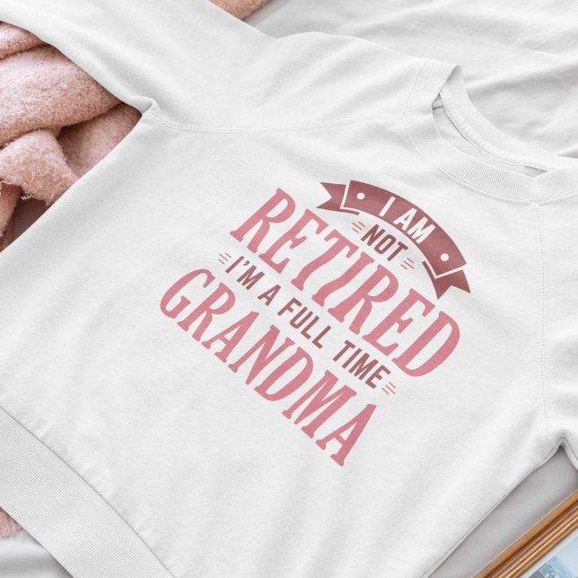 Remüde Vollzeit Oma Sweatshirt (grandma sweatshirt)